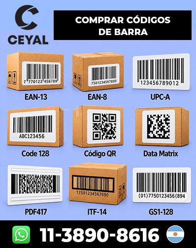 Etiquetas con Código de Barras para Mercado Libre Ropa argentina