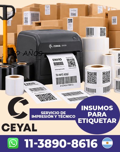 ROLLOS TERMICOS PARA ZEBRA - Pedí una muestra